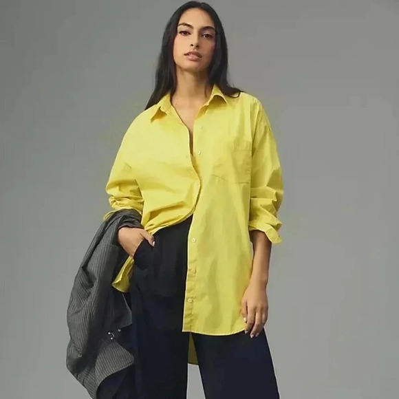 Maeve Bennet Tunic Buttondown Shirt - Picture 1 of 13